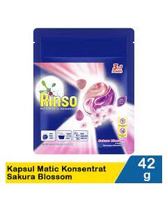 Rinso Kapsul Sakura Blossom 80x42g